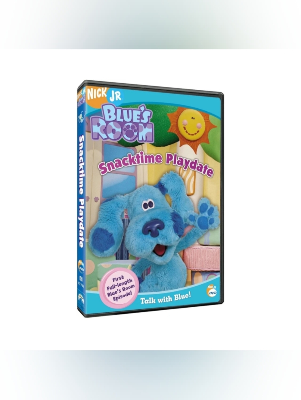 Blue's Clues - Blue's Room Snacktime Playdate DVD 2004 Y2K Nickelodeon Nick Jr.